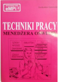 Technika pracy menedżera oświaty
