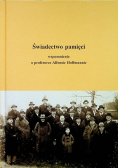 Świadectwo pamięci wspomnienie o profesorze Alfonsie Hoffmannie