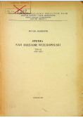 Studia nad dziejami Wielkopolski Tom III
