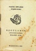 Regulamin amatorskiego połowu ryb