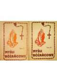 Myśli różańcowe Tom I i II
