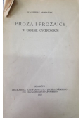 Proza i prozaicy, 1912r.