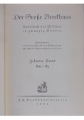 Der Grosse Brockhaus Tom X Kat - Kz 1931 r.