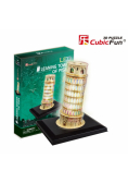 Puzzle 3D Krzywa wieża w Pizie LED