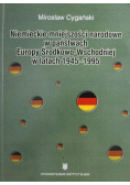Niemieckie mniejszości narodowe w Państwach Europy Środkowo - Wschodniej w latach 1945 - 1955