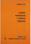 Elementy fotogrametrii i fotografii technicznej