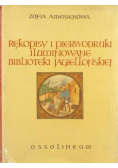 Rękopisy i pierwodruki iluminowane biblioteki Jagiellońskiej