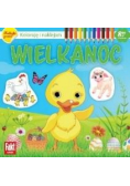 Koloruję i naklejam Wielkanoc