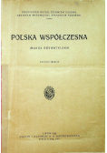 Polska współczesna 1929 r.