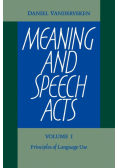 Meaning and Speech Acts