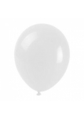 Balony pastelowe białe 25cm 100szt