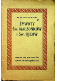 Żywoty świętych małżonków i świętych ojców 1927 r.