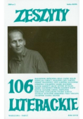 Zeszyty literackie nr 106