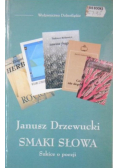 Smaki słowa Szkice o poezji
