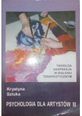 Psychologia dla artystów II Autograf autorki