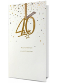 Karnet KL Urodziny 40