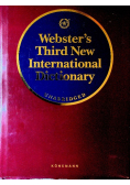 Webster Third New International Dictionary