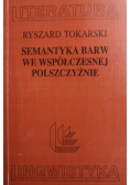Semantyka barw we współczesnej polszczyźnie