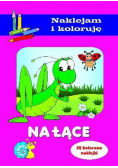 Naklejam i koloruję - Na łące
