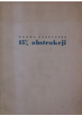 15% abstrakcji