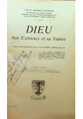 Dieu son existence et sa nature 1928 r.