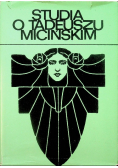 Studia o Tadeuszu Micińskim