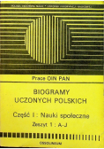 Biogramy uczonych polskich Część I Zeszyt 2
