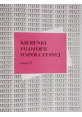 Kierunki filozofii współczesnej część I