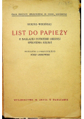 List do papieży O naglącej potrzebie obecnej spełnienia religii, 1928 r.