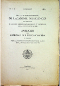 Bulletin international de l academie 10A 1910 r.