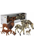 Zestaw figurek zwierzęta safari