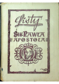 Listy św Pawła Apostoła 1929 r.