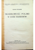 Skarbowość Polski w dobie rozbiorów 1937 r.
