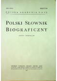 Polski słownik biograficzny Zeszyt 124