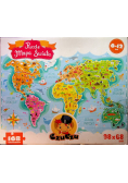 Puzzle Mapa świata