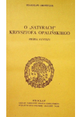 O satyrach Krzysztofa Opalińskiego