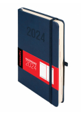 Kal 2024 Memo A5 DNS granatowy
