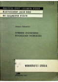 Wybrane zagadnienia psychologii twórczości