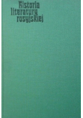 Historia literatury rosyjskiej Tom I