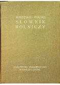 Rosyjsko Polski słownik rolniczy