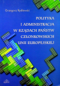 Polityka i administracja w rządach państw członkowskich Unii Europejskiej