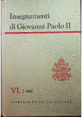 Insegnamenti di Giovanni Paolo II  tom VI część 2