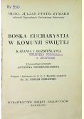 Boska Eucharystja w Komunji Świętej Kazania i Rozmyślania 1935 r.