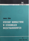 Systemy normatywne w stosunkach międzynarodowych