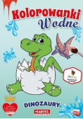 Kolorowanka wodna Dinozaury
