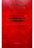 Słownik biograficzny zasłużonych nauczycieli i wychowanków