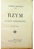 Rzym ludzie odrodzenia 1911 r.