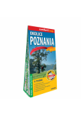 Okolice Poznania laminowana mapa turystyczna 1:75 000