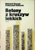 Betony z kruszyw lekkich Roszak