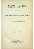 Nędza Galicyi w cyfrach i program energicznego rozwoju gospodarstwa krajowego 1888 r.